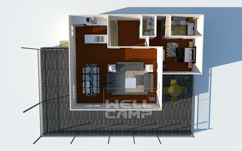 WELLCAMP, WELLCAMP prefab house, WELLCAMP container house Array K Prefabricated House image453