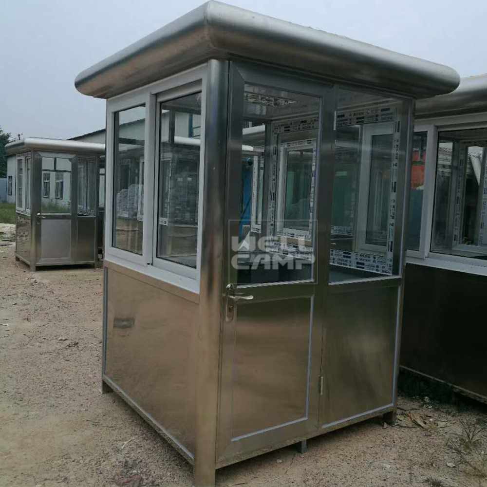 product-WELLCAMP, WELLCAMP prefab house, WELLCAMP container house-stainless steel security room supp-1