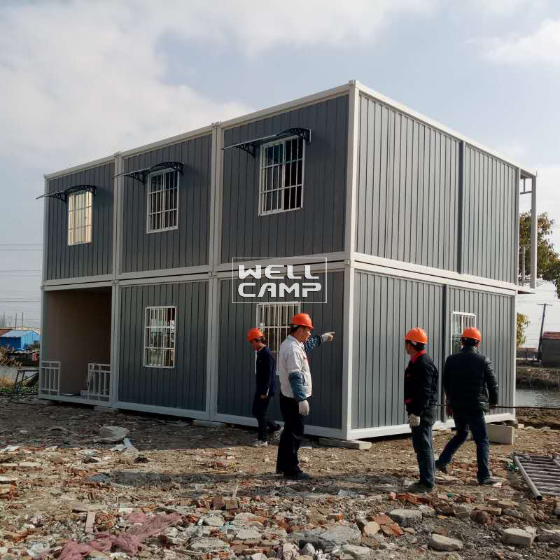 shape expandable container house price online for goods WELLCAMP, WELLCAMP prefab house, WELLCAMP container house-2
