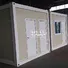 Brand wool flat pack storage container glass panel