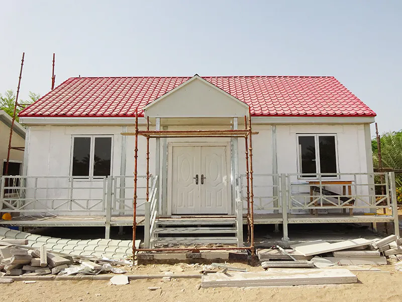 luxury prefabricated houses by chinese companies standard building for sale