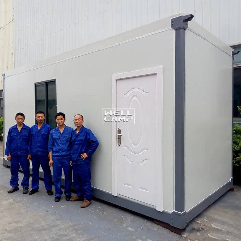 WELLCAMP, WELLCAMP prefab house, WELLCAMP container house hot sale good quality flat pack living container house supplier for office