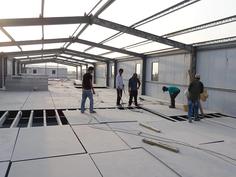 fireproof T prefabricated House classroom for labour camp
