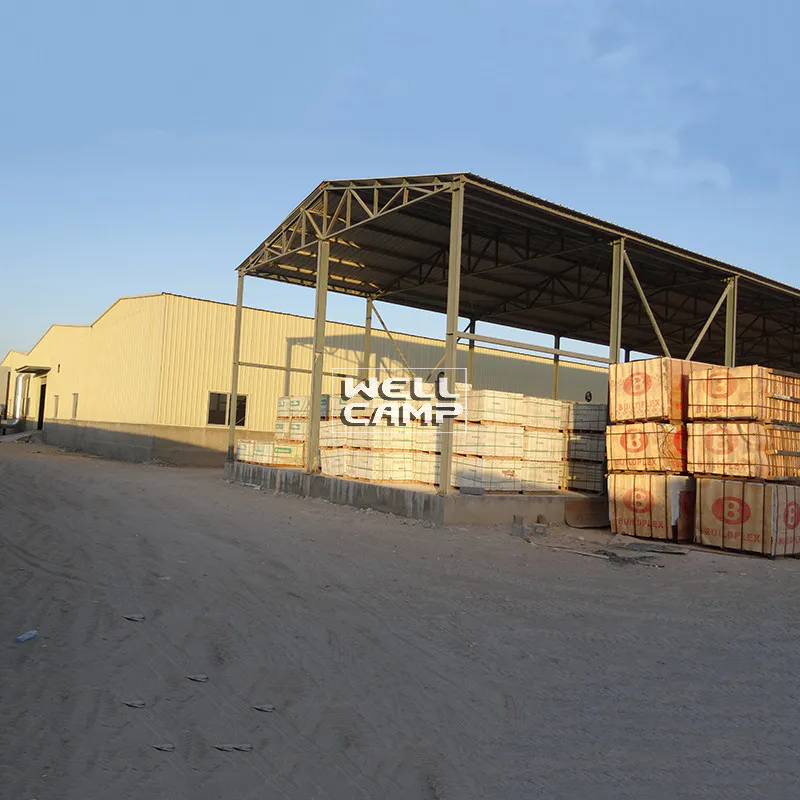 prefab warehouse chicken brick steel warehouse strong company