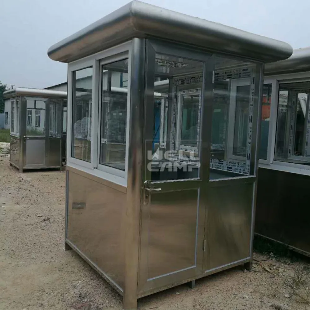 stainless steel security room supplier prefab house for security room