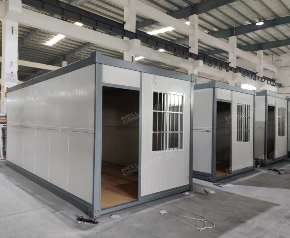 20 ft folding container house/ newest model/ home containers from china