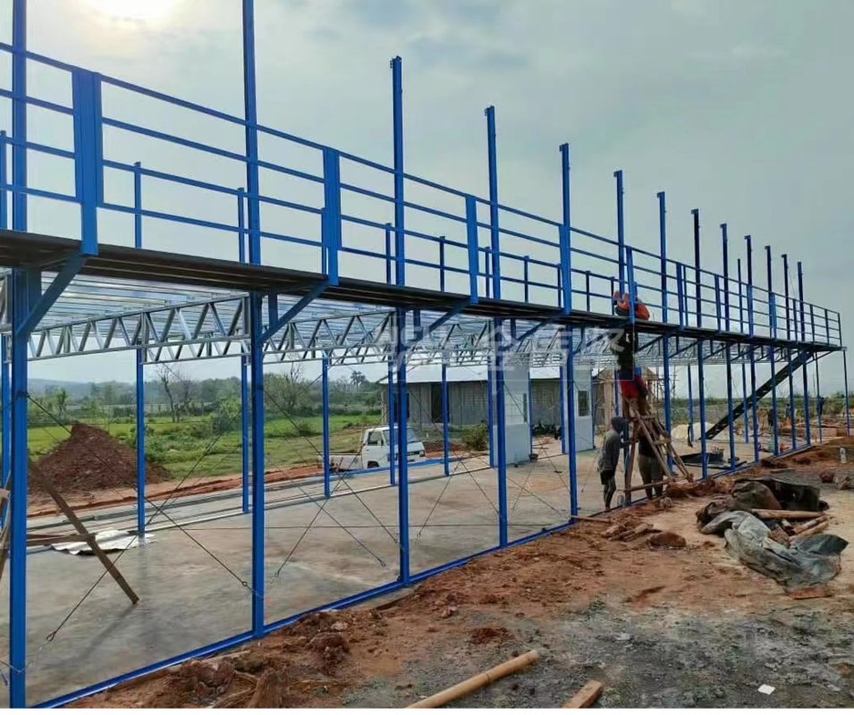 low price lobar camp/ worker dormitory steel structure building