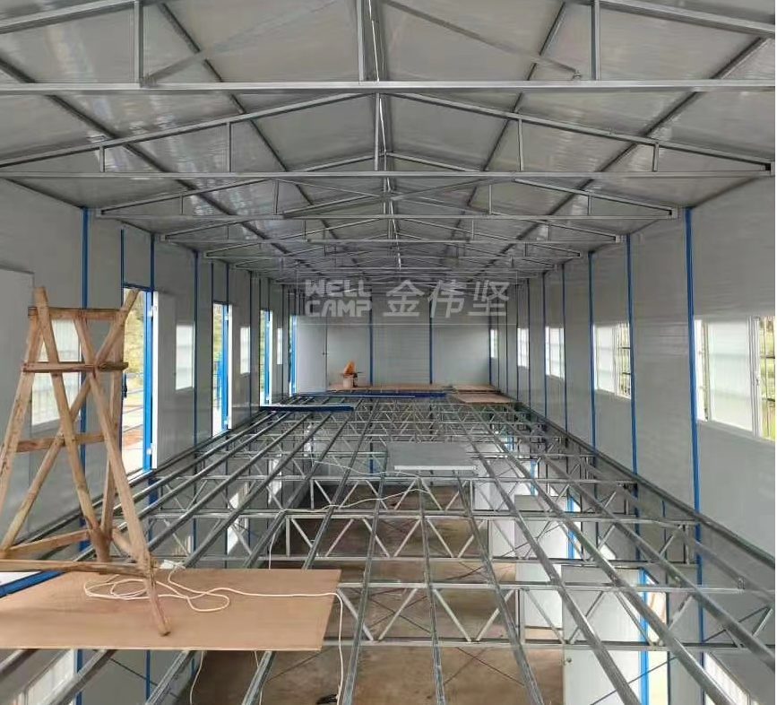 product-low price lobar camp worker dormitory steel structure building-WELLCAMP, WELLCAMP prefab hou-2