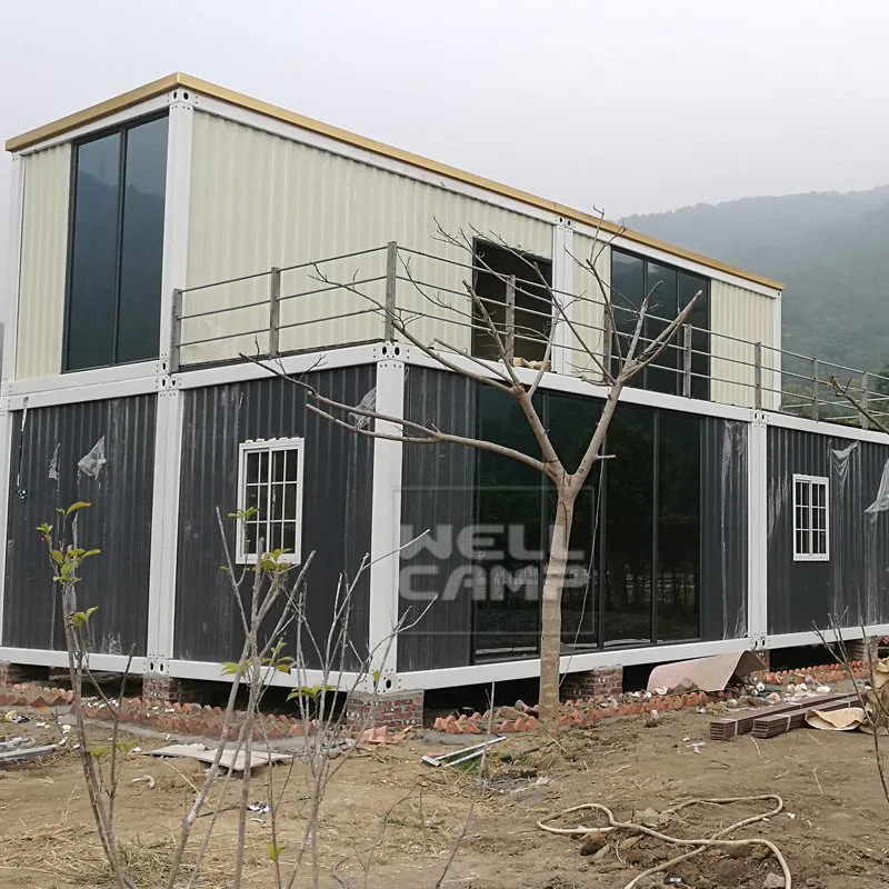 Casas prefabricadas para campo de trabajo en China Jieyang Project