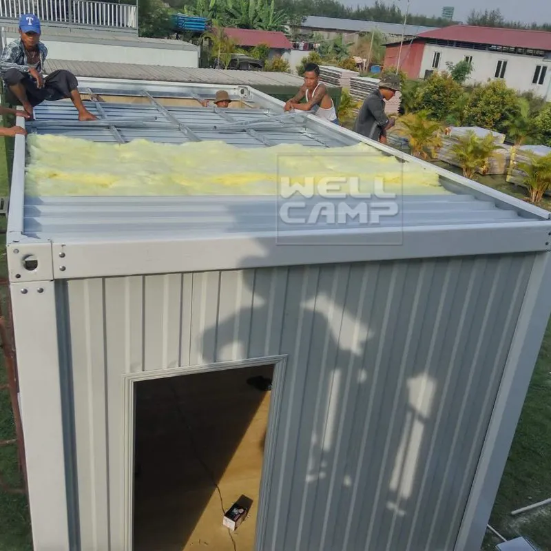 Proyecto de casas prefabricadas de acero ligero en Myanmar