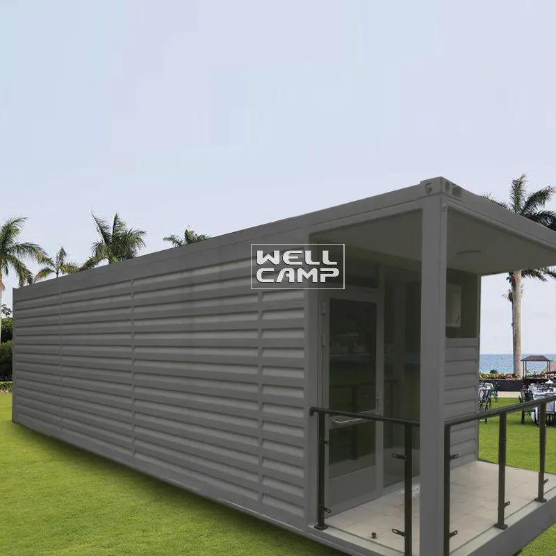 expandable shelter Eco-Friendly Shipping Container House for Living, Wellcamp SC-1 information