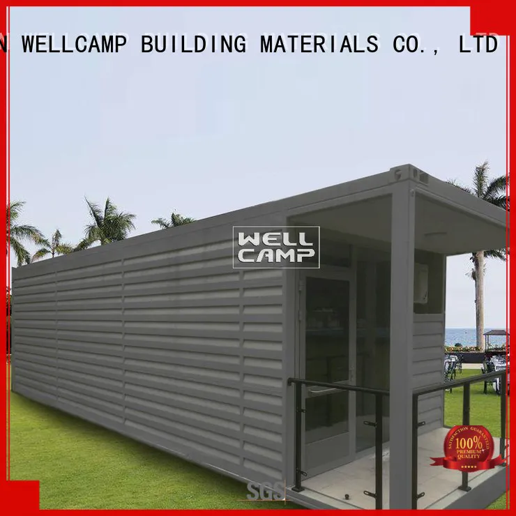 modern shipping container homes for hotel WELLCAMP, WELLCAMP prefab house, WELLCAMP container house