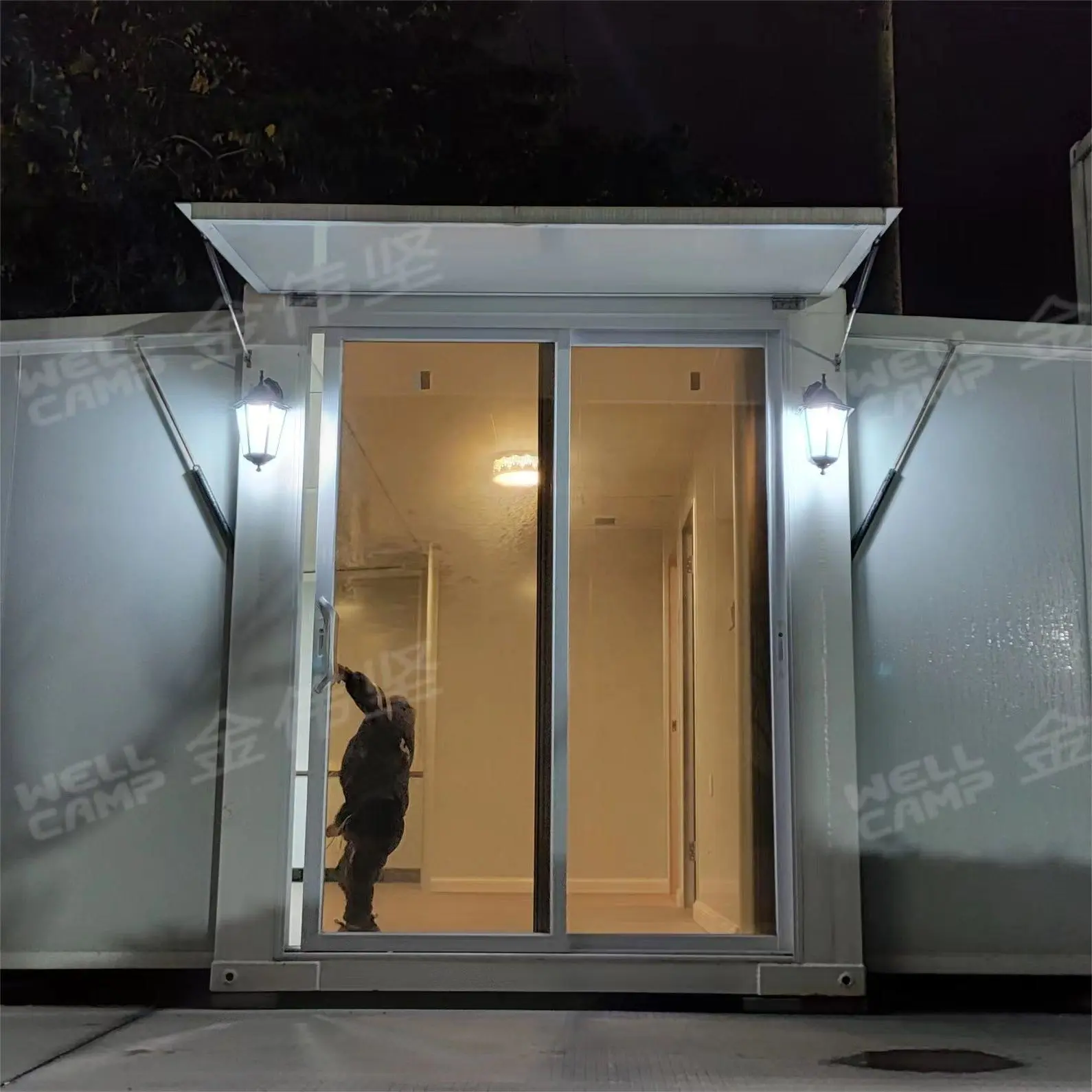 This expandable container house project is in Japan