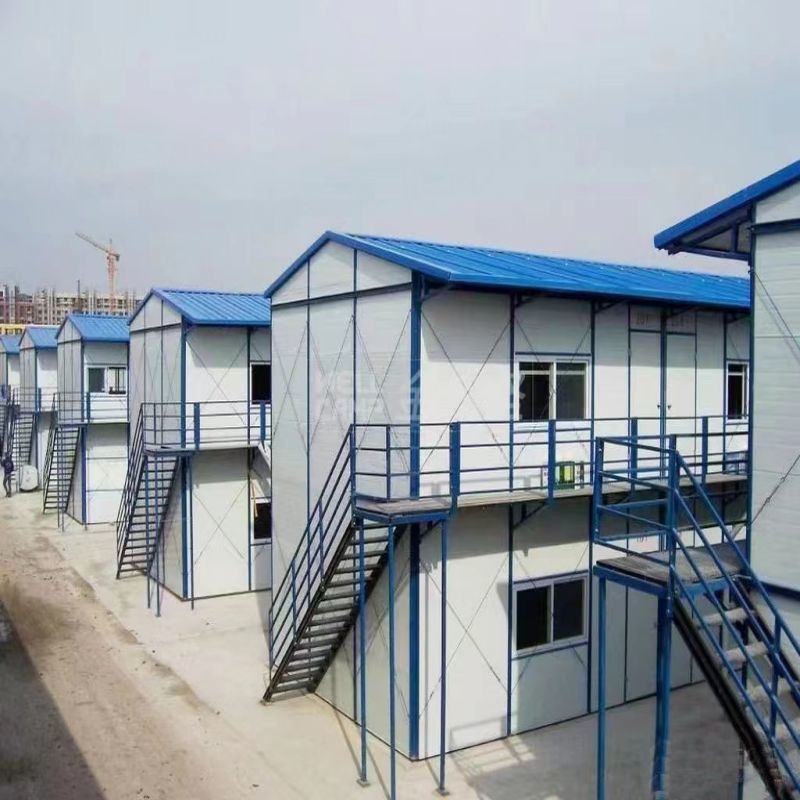 Economical Steel Structure Prefabricated knockdown house Price for Site Office and Accomodation