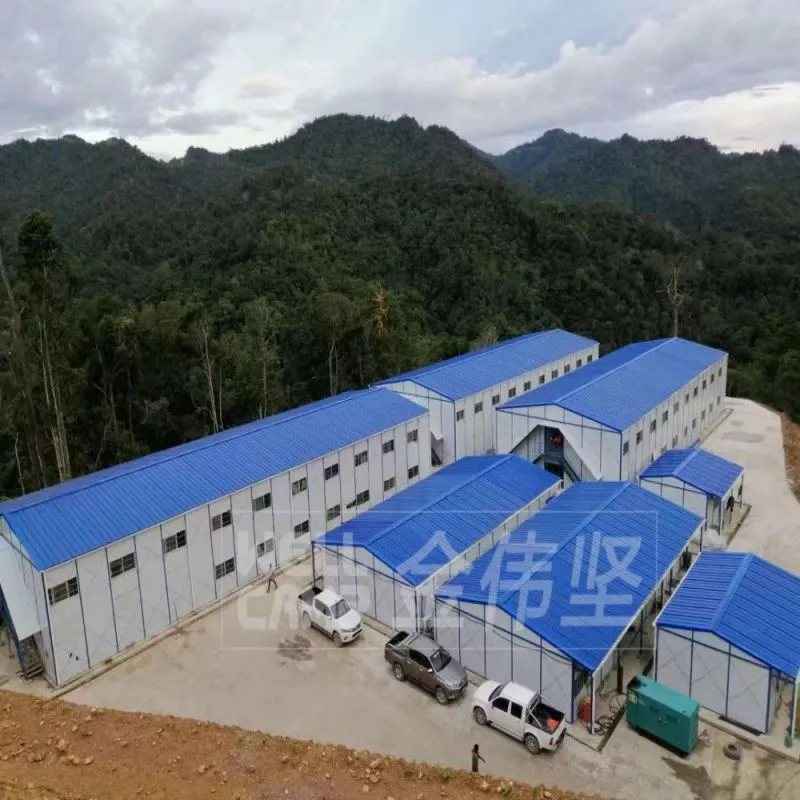 product-Economical Steel Structure Prefabricated knockdown house Price for Site Office and Accomodat-2