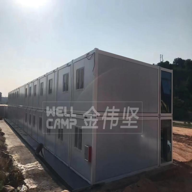 WELLCAMP, WELLCAMP prefab house, WELLCAMP container house roof best shipping container homes with walkway for sale-1