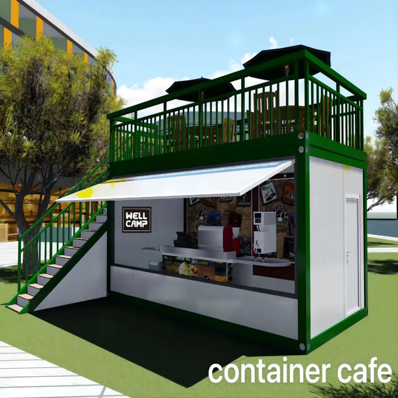 2022 Style moderne Flat Pack Container Housefor Container Office et Shop