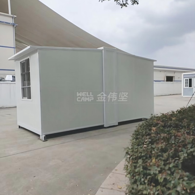 detachable prefabricated houses with walkway for apartment-2