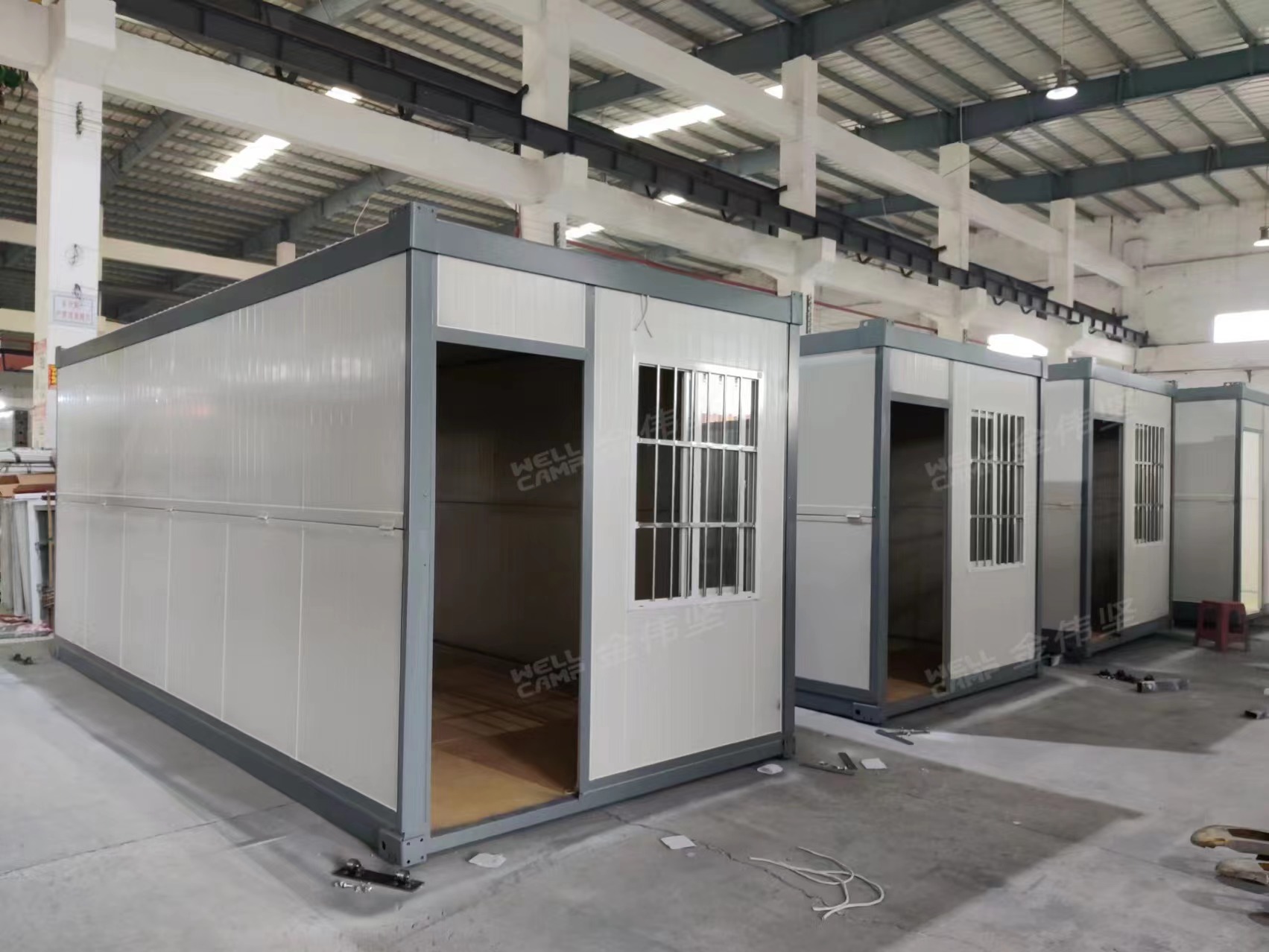 product-WELLCAMP, WELLCAMP prefab house, WELLCAMP container house-WELLCAMP labor camp 20FT folding c-1