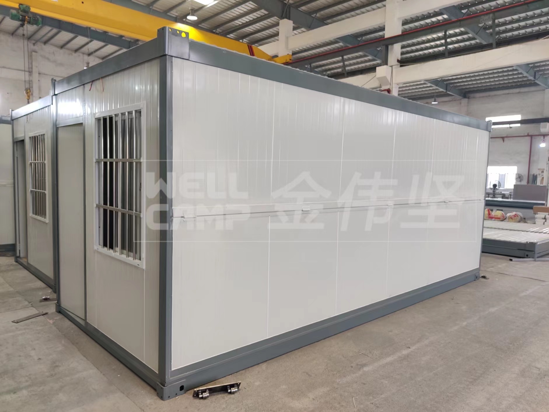 WELLCAMP, WELLCAMP prefab house, WELLCAMP container house prefabricated houses with walkway for apartment-1