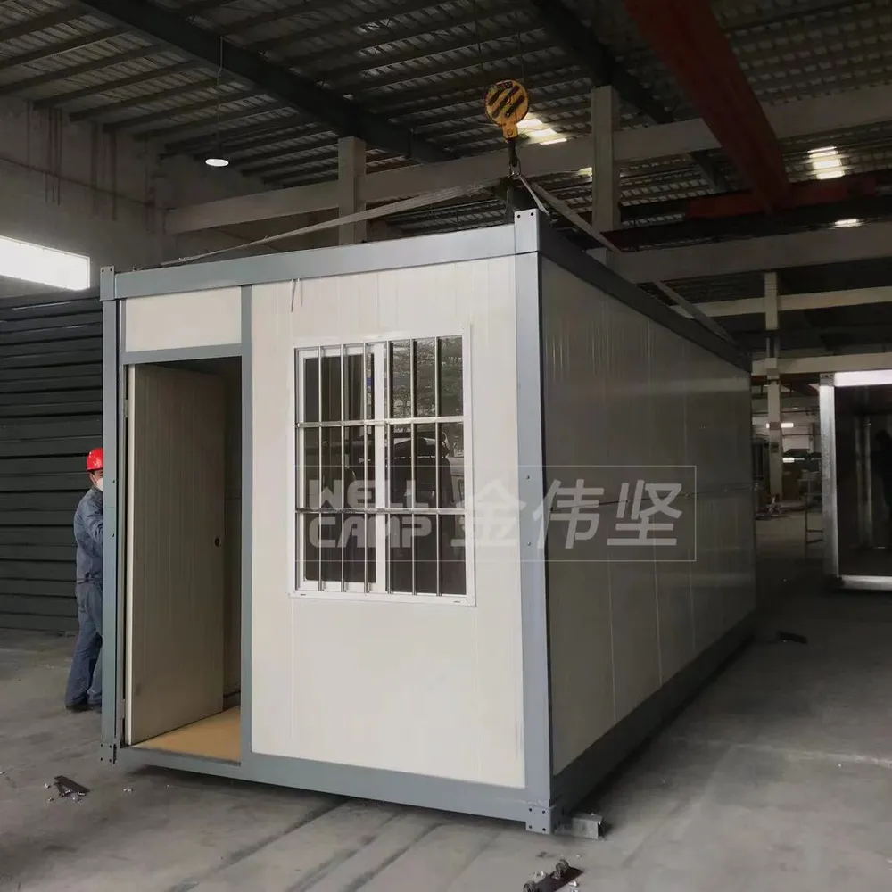 2022 newest labor camp foldable expanding container house