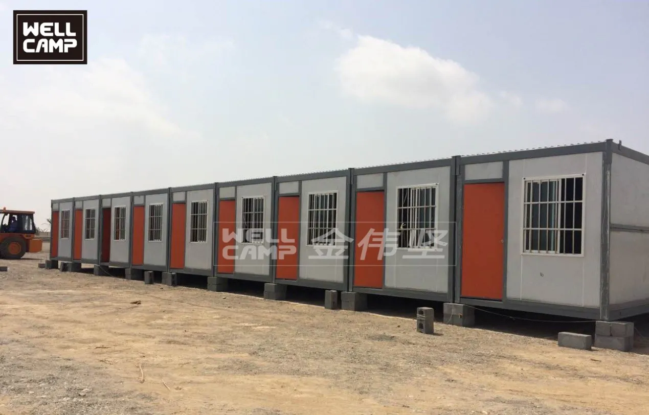 WELLCAMP foldable container house in Mideast