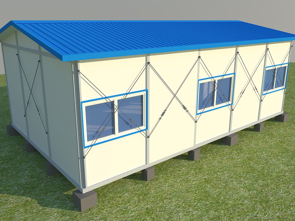 Is there free foldable container house sample provided?
