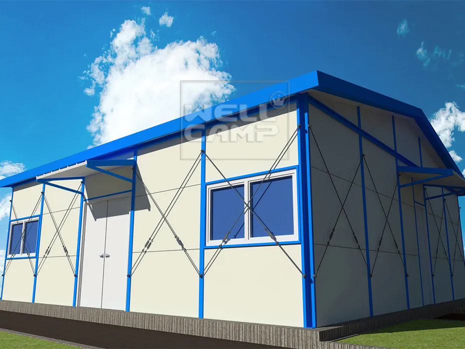 What services are offered for flat pack container house?