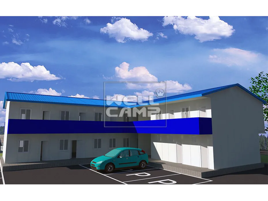 What about the minimum order quantity of flat pack container house in WELLCAMP?