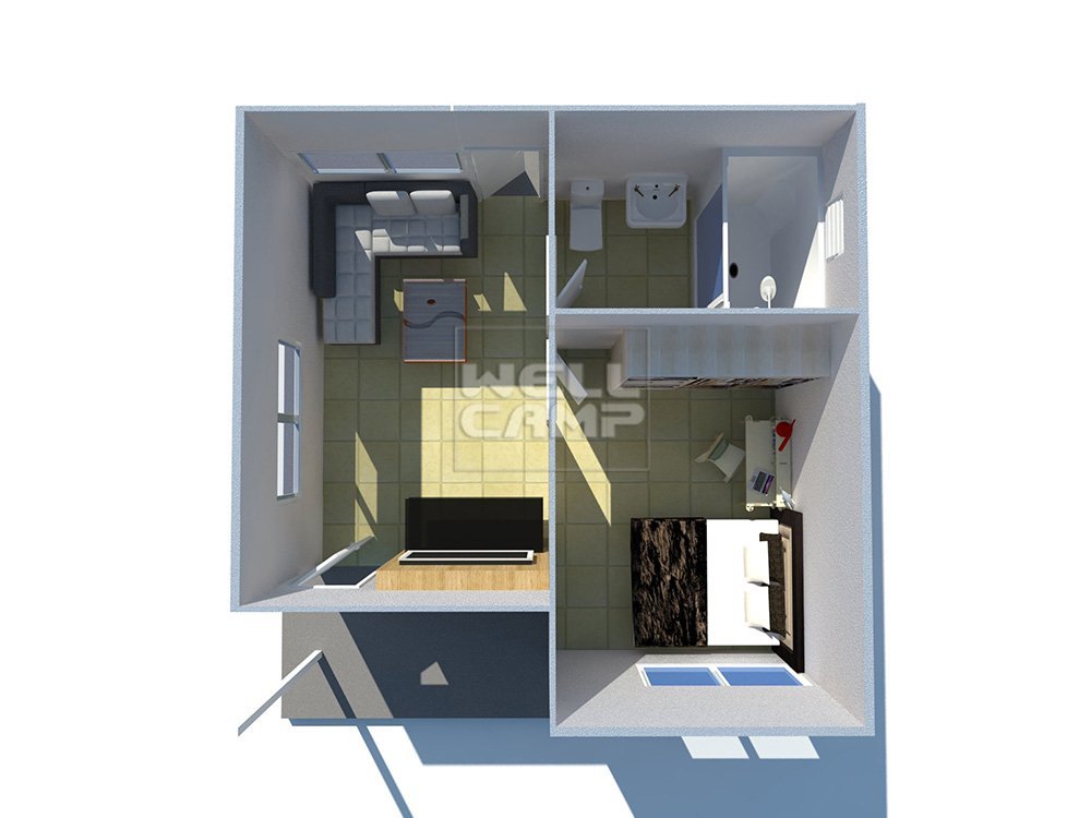 product-WELLCAMP, WELLCAMP prefab house, WELLCAMP container house-Fast Installed Economic Mobile Pre-1