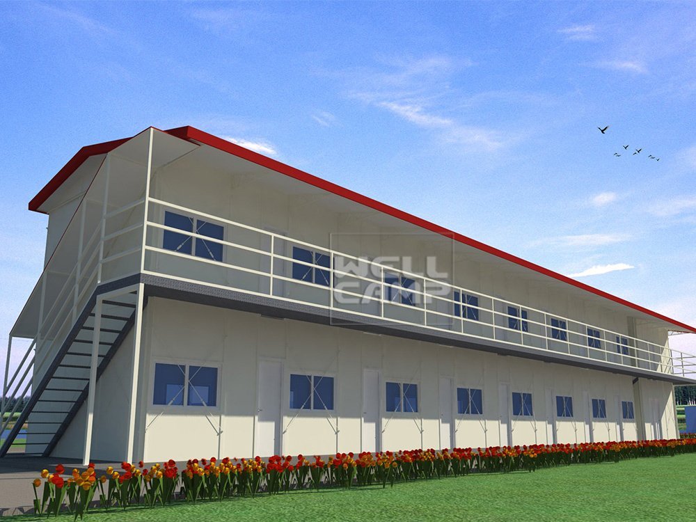 product-Mobile Homes K Type Prefabricated House For Labor Camp, Wellcamp K-9-WELLCAMP, WELLCAMP pref-1