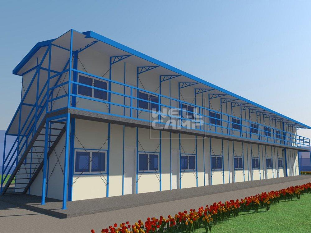 Widely Used Reusable Material Mobile Prefab House for Accommodation, Wellcamp K-12