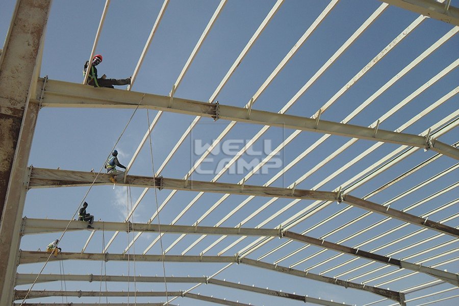 product-Economic Steel Structure Building for Warehouse, Wellcamp S-8-WELLCAMP, WELLCAMP prefab hous-2
