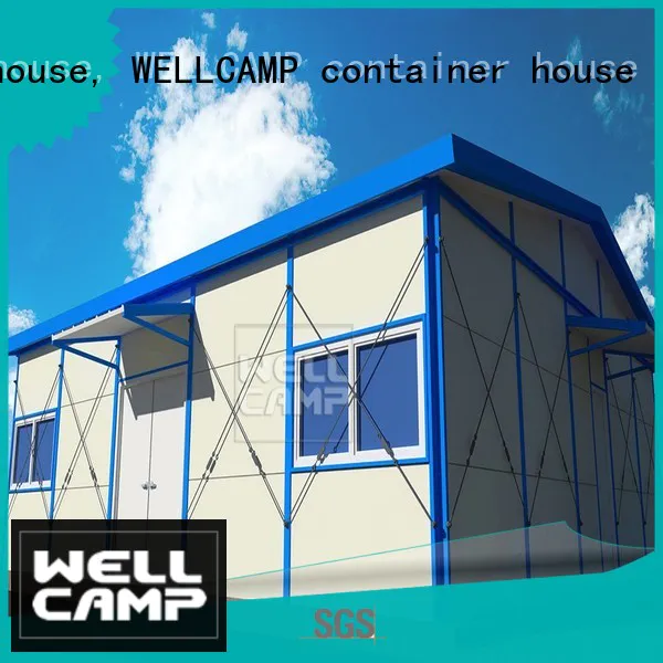 WELLCAMP, WELLCAMP prefab house, WELLCAMP container house green prefab guest house online for accommodation worker