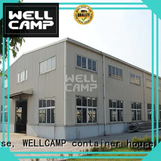 WELLCAMP, WELLCAMP prefab house, WELLCAMP container house steel cheap prefab warehouse prefabricated for