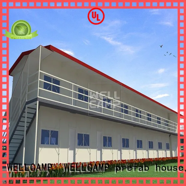 WELLCAMP, WELLCAMP prefab house, WELLCAMP container house prefabricated concrete houses on seaside for labour camp