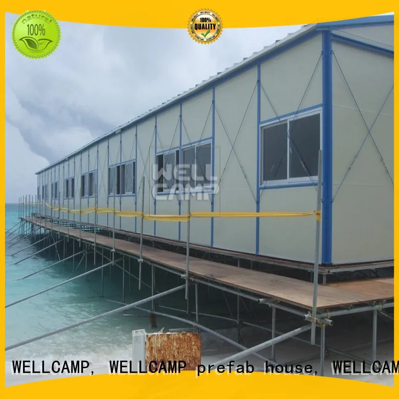 WELLCAMP, WELLCAMP prefab house, WELLCAMP container house high end prefab house kits online for office