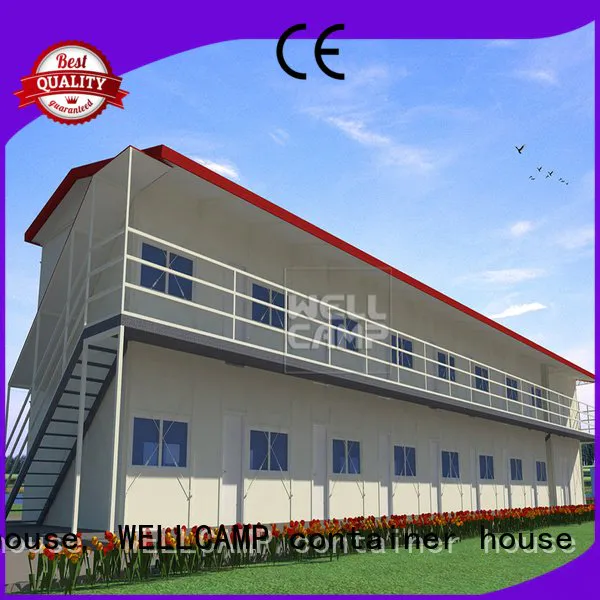 green on WELLCAMP, WELLCAMP prefab house, WELLCAMP container house prefab houses