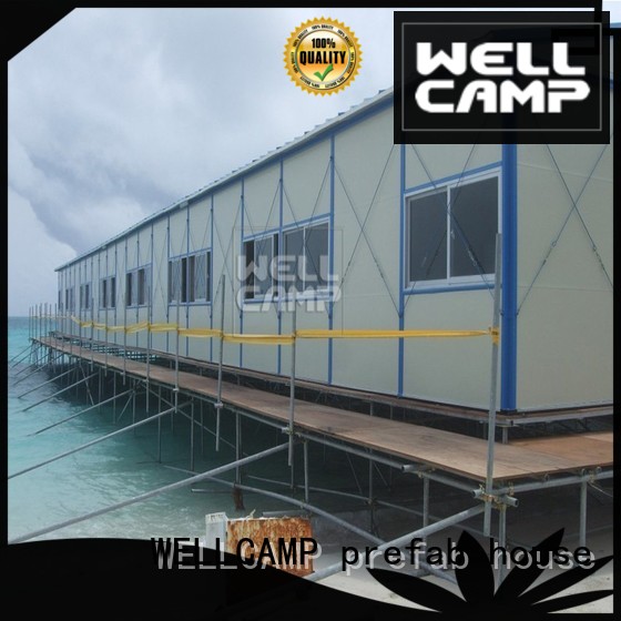 widely prefabricated houses manufacturers homes worker WELLCAMP, WELLCAMP prefab house, WELLCAMP container house