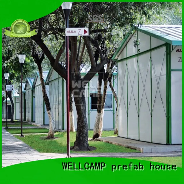 safe prefabricated concrete houses on seaside for labour camp WELLCAMP, WELLCAMP prefab house, WELLCAMP container house