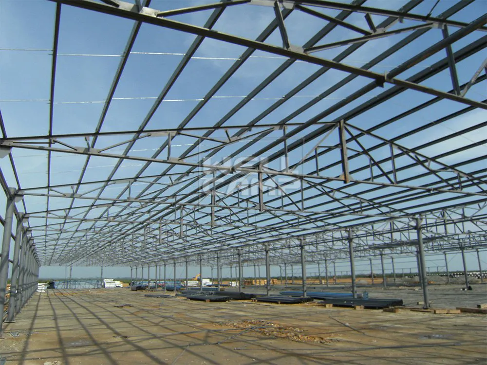 product-Customized Standard Durable Steel Structure Workshop, Wellcamp S-4-WELLCAMP, WELLCAMP prefab-2