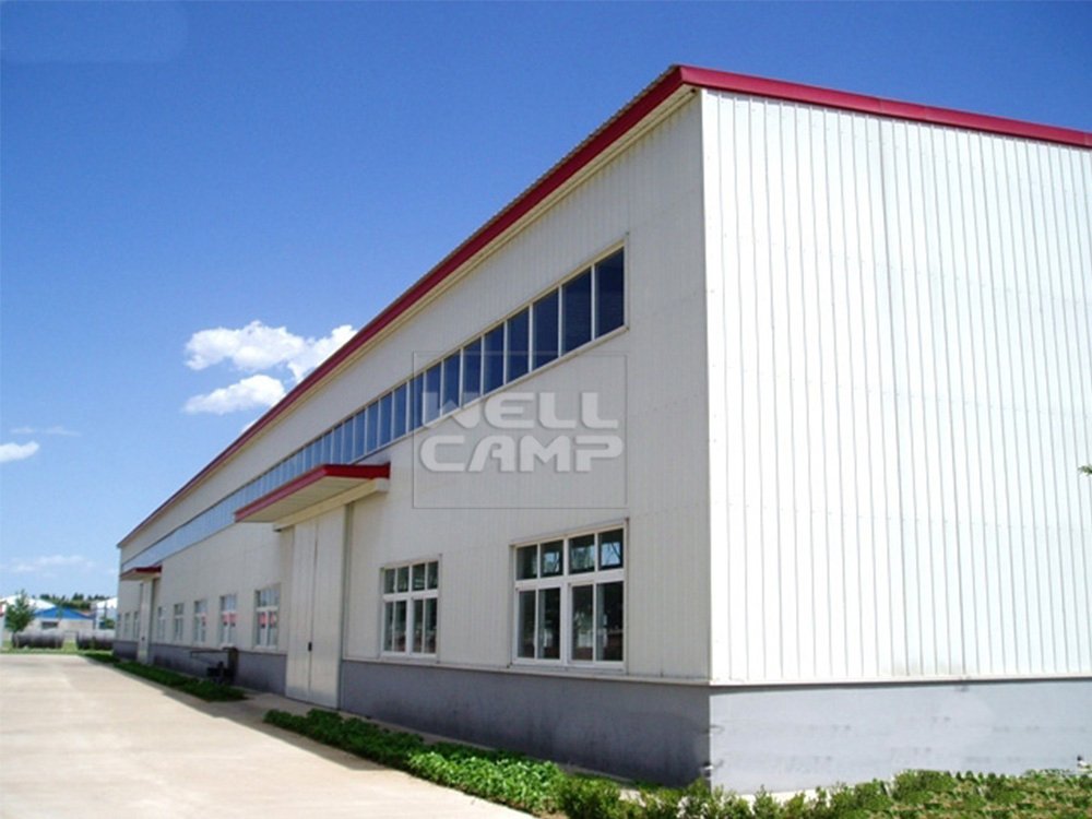 WELLCAMP, WELLCAMP prefab house, WELLCAMP container house Durable Large Span Steel Structure Warehouse, Wellcamp S-5 Steel Structure Workshop image54