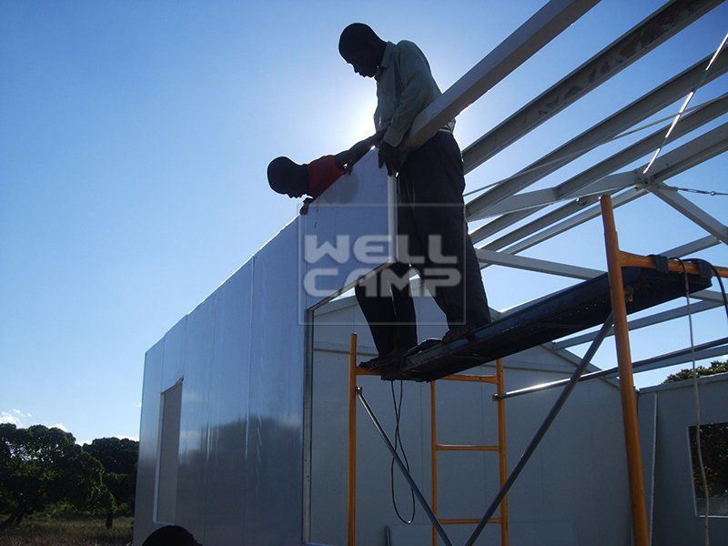 product-Fast Install EPS Sandwich Panel Prefabricated Villa, Wellcamp S-1-WELLCAMP, WELLCAMP prefab -2