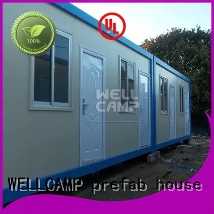 WELLCAMP, WELLCAMP prefab house, WELLCAMP container house low cost container house builders online for living