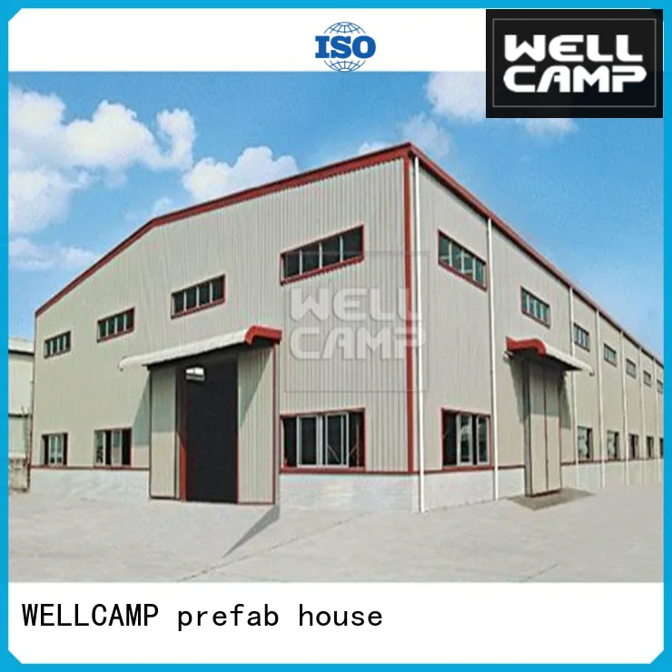 prefab warehouse s6 frame WELLCAMP, WELLCAMP prefab house, WELLCAMP container house Brand steel warehouse