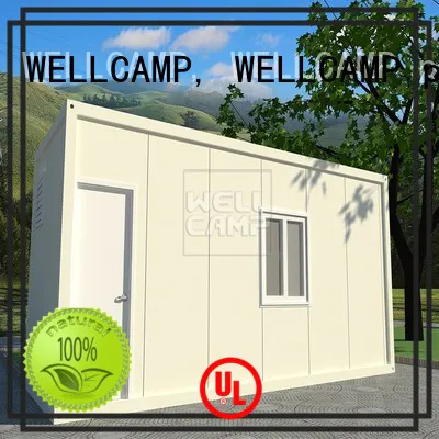 c10 installed WELLCAMP, WELLCAMP prefab house, WELLCAMP container house Brand detachable container house