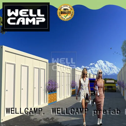 latest steel container houses hot sale for apartment WELLCAMP, WELLCAMP prefab house, WELLCAMP container house