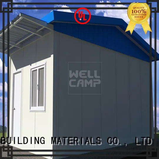 New Style Mobile Sandwich Panel Prefab House For Security Room, Wellcamp T-7