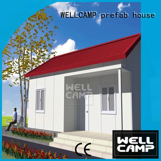 WELLCAMP, WELLCAMP prefab house, WELLCAMP container house luxury light steel villa manufacturers prefabricated for