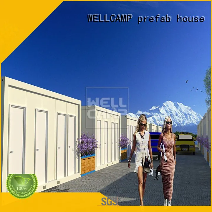 WELLCAMP, WELLCAMP prefab house, WELLCAMP container house container house builders home for living